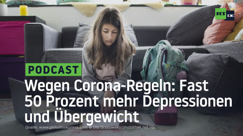 Wegen corona regeln fast 50 prozent mehr depressionen und übergewicht bei jugendlichen in sachsen