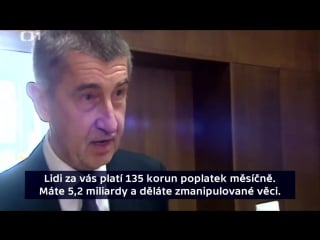 Andrej babiš vy jste jedna zkorumpovaná pakáž!