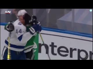 Some serious scrap between jan rutta and jamie benn