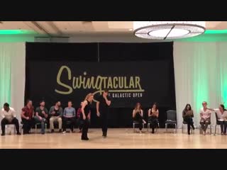 Swingtacular invitational jnj 2017 sean mckeever and victoria henk 1st place