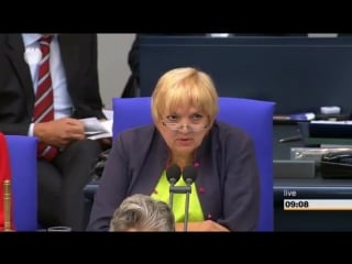 Skandal claudia roth unterbricht afd rede nach schweigeminute für getötete susanna aus wiesbaden