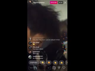 [ig live] apgettingbaked 190524