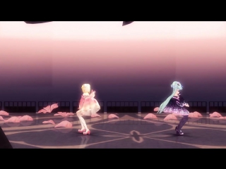 【mmd】drop pop candy 微修正【tda式改変初音ミク・鏡音リン 】