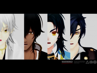 【mmd刀剣乱舞】伊達組のlove me if you can