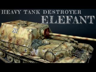 Tamiya 1/35 german heavy tank destroyer elefant