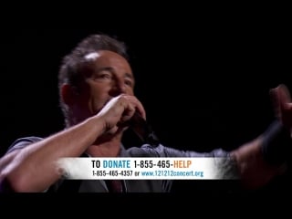 Bruce springsteen and the e street band "wrecking ball", "my city of ruins" with portion of "jersey girl"