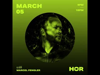 Marcel fengler / march 5 / 9pm 10pm