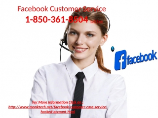 Facebook customer service 1 850 361 8504– a quick problem solver