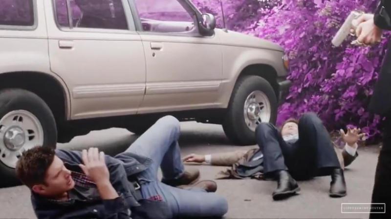 Dean and castiel nightcall