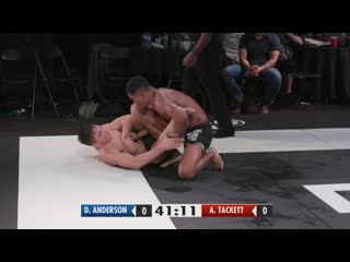 Andrew tackett vs damien anderson (no time sub only) (nogi) third coast grappling 5