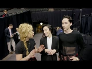Inside the edge johnny weir, tara lipinski and meryl davis