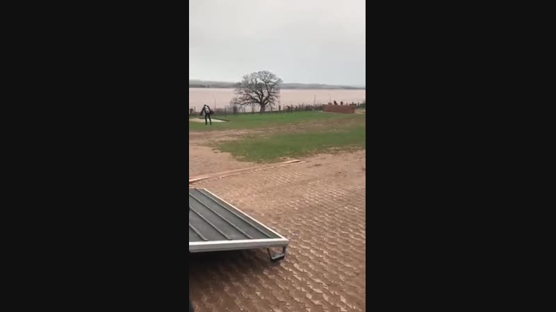 Former royal marine flies in a jetpack he invented