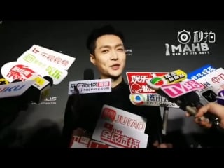 171122 zhang yixing 张艺兴 lay 14th annual esquire mahb award backstage interview
