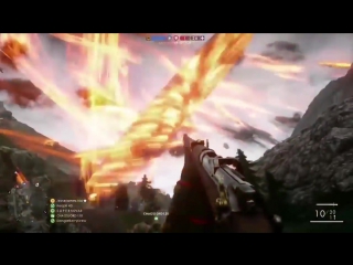 The best epic bug of battlefield 1 ever ( tornado blimp glitch ) hd mp4