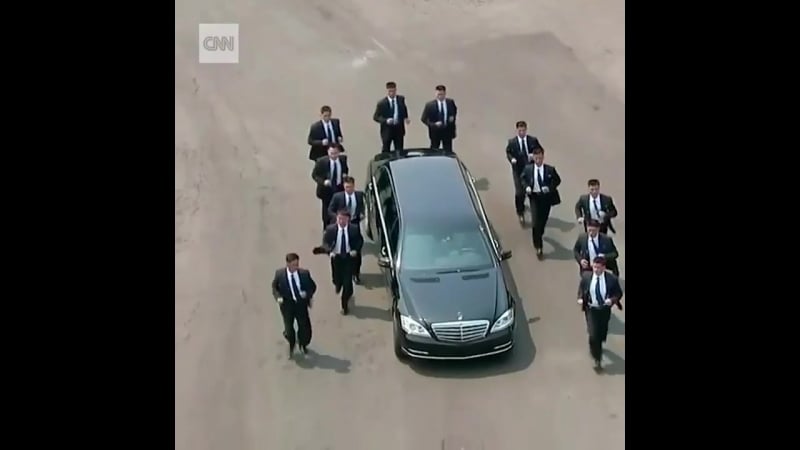 Угадайте, в какой машине едет ким чен ын