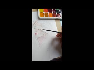 Xiao xingchen aquarelle art