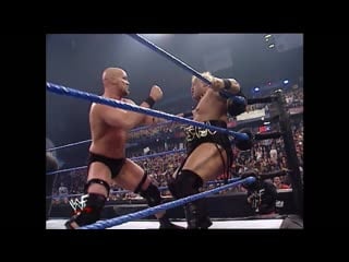 Wwf smackdown kane, rikishi & kurt angle vs steve austin, undertaker & the rock