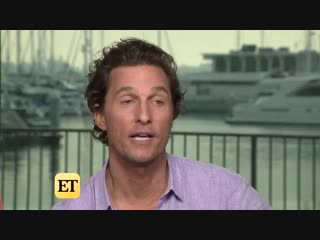 Matthew mcconaughey on finally getting to work with his crush diane lane (exclusive)