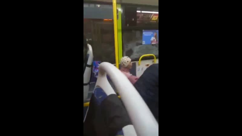 Перепалка с бабкой в волгоградском автобусе