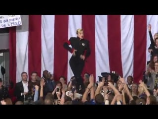 Lady gaga born this way live (get out the vote rally for hillary clinton )