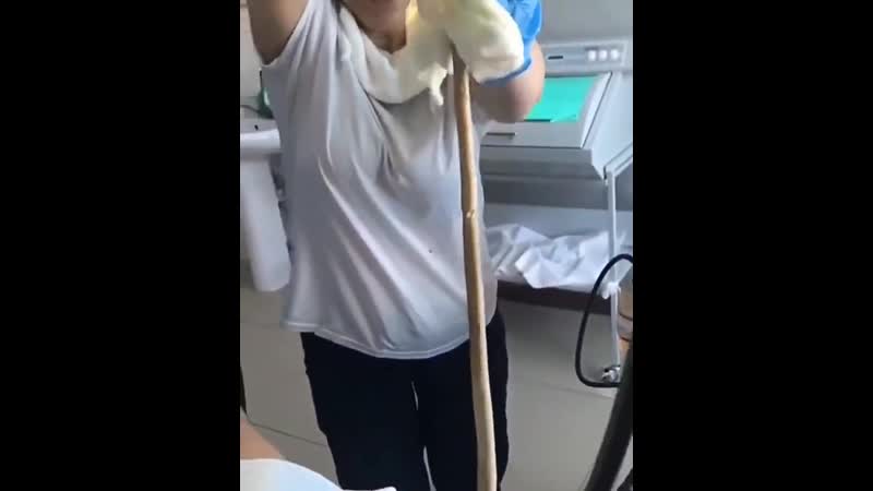 В рот дагестанки заползла змея