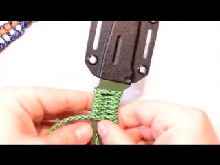 How to wrap a knife handle with paracord boredparacord