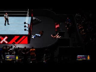 Wwe universal (c) vs (demon) rules match!2 part!