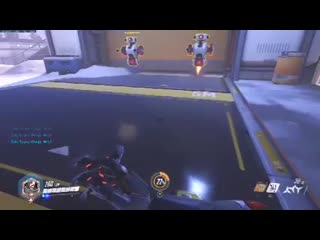 The genji dash is broken it does double damage at 10 meters and over