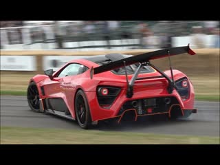 1200hp zenvo tsr s in action! active rear spoiler, accelerations & brutal sounds!