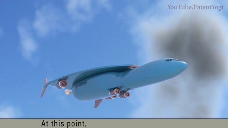 Supersonic roller coaster cum aircraft patented by an airbus group company