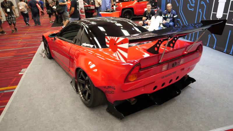 Rocket porn video – Jdm pandem rocket bunny wide body acura (honda) nsx type r stroker with turbo at sema car show