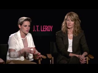 Kristen stewart and laura dern bonded making ‘jt leroy’