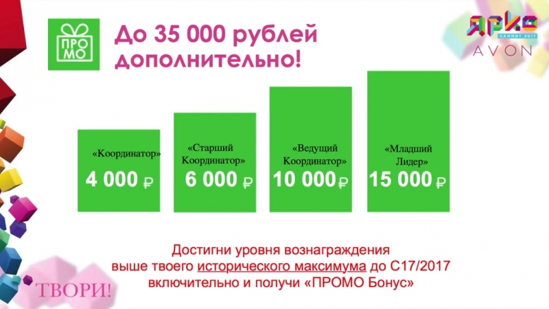 Ярко саммит avon