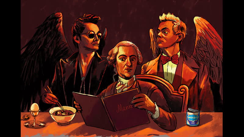 Благие знамения (1 сезон) русский трейлер (озвучка, 2019) (720p)