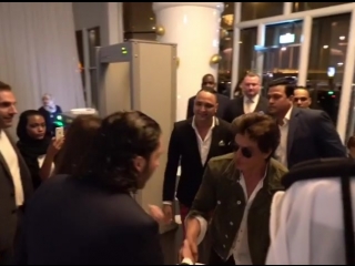 Shahrukhkhan is making a bold entrance at mondrian doha