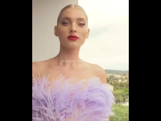 Elsa hosk x alberta ferretti