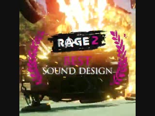 With a new rage2 trailer arriving at thegameawards, we thought wed showcase our perfectly crafted sound design