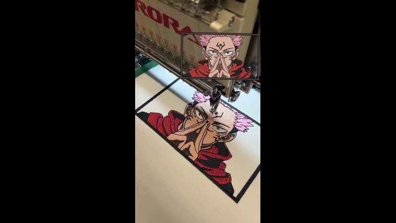 Аниме «магическая битва»| сукуна футболка| аниме вышиа