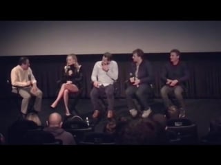 ↳ margot robbie, tom ackerley, craig gillespie e steven rogers falam sobre i, tonya (o6 12 2o17) ― jgbr