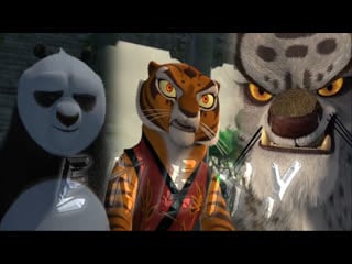 Tigress, tai lung & po enemy / sandro cavazza