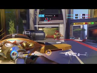 Let’s pin the ulting genji, counter charge their rein, get big shatter then body block their ulting zen