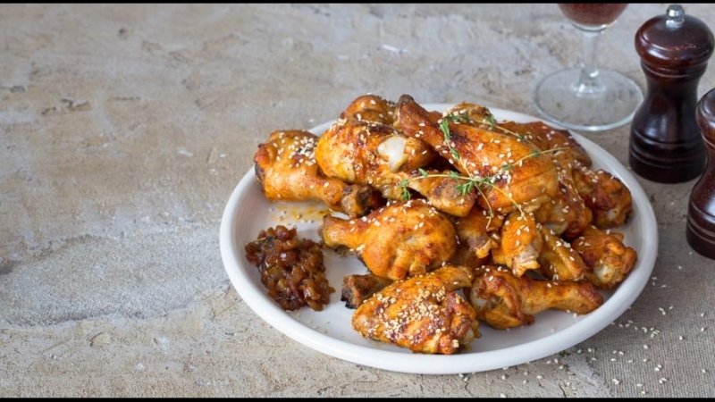 Крылышки и ножки к пиву