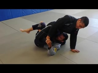 Jose fernandez deep half guard to calf slicer