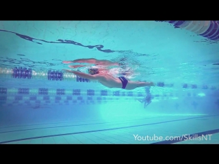 Swim smoother and breathe easier in freestyle with shoulder rotation