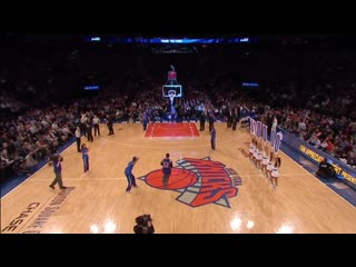 Fan misses layup for $10, airballs free throw for $100, airballs three pointer for $1000, but makes half court shot for $10,000