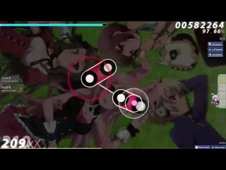 Osu! nomizu iori black + white (tv size) [mochi]