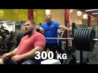 Kirill “monster“ sarychev (bench press 300x2, deadlift 400)