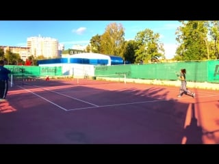 Воскресная тренироа софьи👍🎾