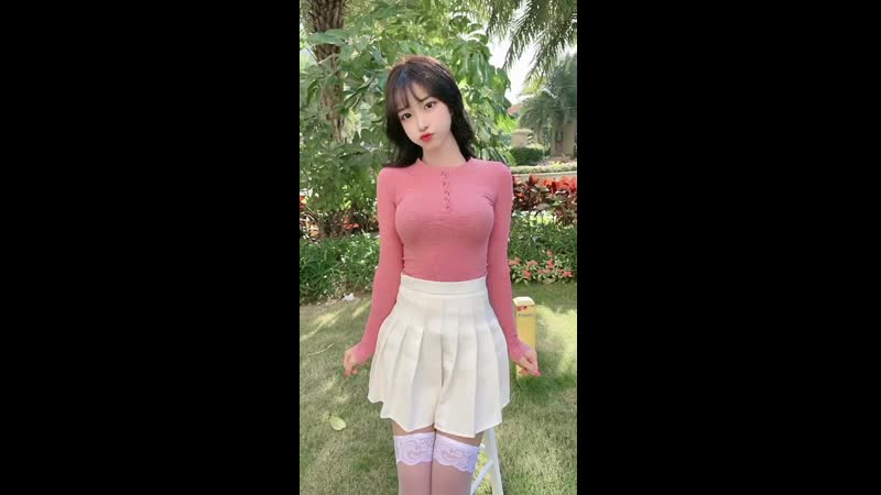 Asian girl chinese skirt douyin 00023c