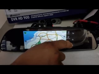 Видео регистратор в зеркале заднего вида